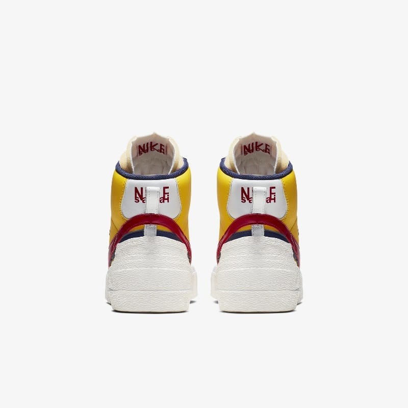 Sacai x nike blazer mid yellow sales